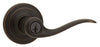 Kwikset SmartKey Tustin Venetian Bronze Entry Lockset KW1 1-3/4 in.