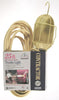 Coleman Cable Yellow Jacket 75 W 25 ft. 16/3 SJEOW Incandescent Trouble Light
