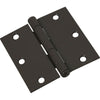 National Hardware 3-1/2 in. L Oil Rubbed Bronze Door Hinge 1 pk - Open Box