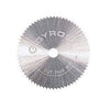 Gyros Tools 1 in. D X 1/8 in. Coarse Steel Circular Saw Blade 34 teeth 1 pk