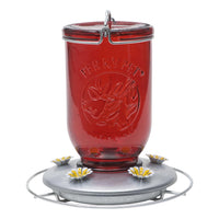 Perky-Pet Hummingbird 32 oz. Glass Nectar Feeder 5 ports (Pack of 2)