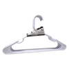 ClosetSelect Plastic White Hanger 10 pk