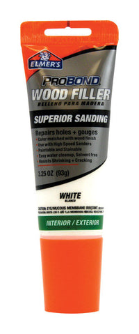 Elmer's ProBond White Wood Filler 3.25 oz