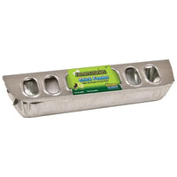 2-In-1 Slide Top Chick Metal Feeder 4 X 12 X 2.5 in.