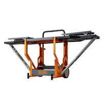Bora Portacube 31 in. L X 29 in. W X 34 in. H Rolling Miter Saw Station