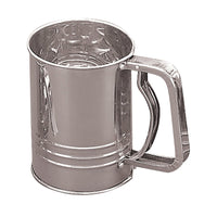 Fox Run Silver Stainless Steel Flour Sifter 3 cups
