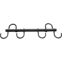 Steel Tack Rack W/Swivel Hooks