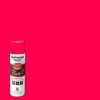 Rust-Oleum Industrial Choice Fluorescent Pink Spray Paint 17 oz. (Pack of 6) - Deal of The Week