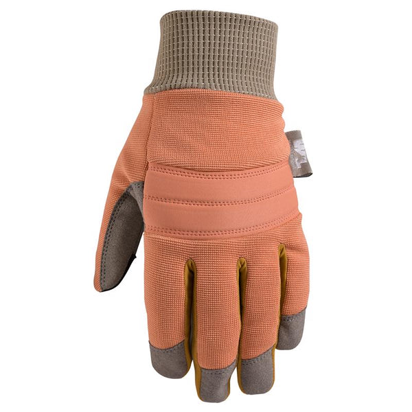 Guantes de invierno para exteriores para mujer Wells Lamont gris/naranja M 1 par - Oferta de la semana