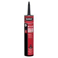 Gardner WET-R-DRI Gloss Black Patching Cement All-Weather Roof Cement 10 oz. (Pack of 12)
