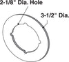 Prime-Line Antique Brass Steel Adapter Plate 2 pk - Deal of The Week