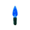 Celebrations LED C6 Blue String Christmas Light Bulbs (Pack of 12)