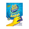Soft Scrub Latex Gloves XL Yellow 2 pair (Pack of 6)