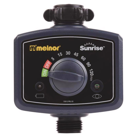 Melnor Sunrise 1-Zone Black Battery-Powered Water Timer