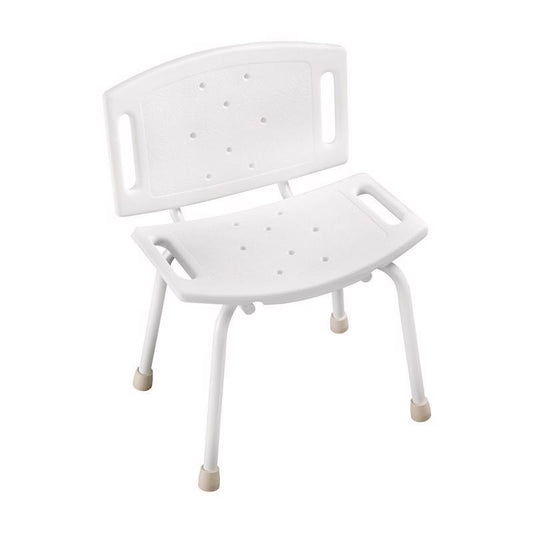 Delta White Plastic Tub & Shower Chair 11 L x 28-3/4 H x 19 W in.