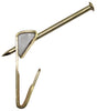 Ook OOK ReadyNail Brass-Plated Conventional Picture Hook 10 lb 6 pk