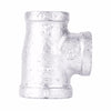 Bk Products 1/2 In. Fpt  X 1/2 In. Dia. Fpt Galvanized Malleable Iron Reducing Tee