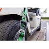 Keeper 1.25 in. W X 16 ft. L Green Tie Down w/Ratchet 1000 lb 2 pk