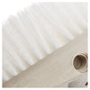 Star Brite White Polymer Fiber Scrub Brush 1 W in. with 8 L in. Ergonomic Block Handle