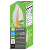 Greenlite C10 E26 (Medium) LED Flame Bulb Warm White 40 Watt Equivalence 1 pk - Open Box