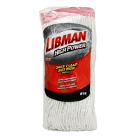 Libman High Power 3 in. Wet Cotton Mop Refill 1 pk -Pack of 6
