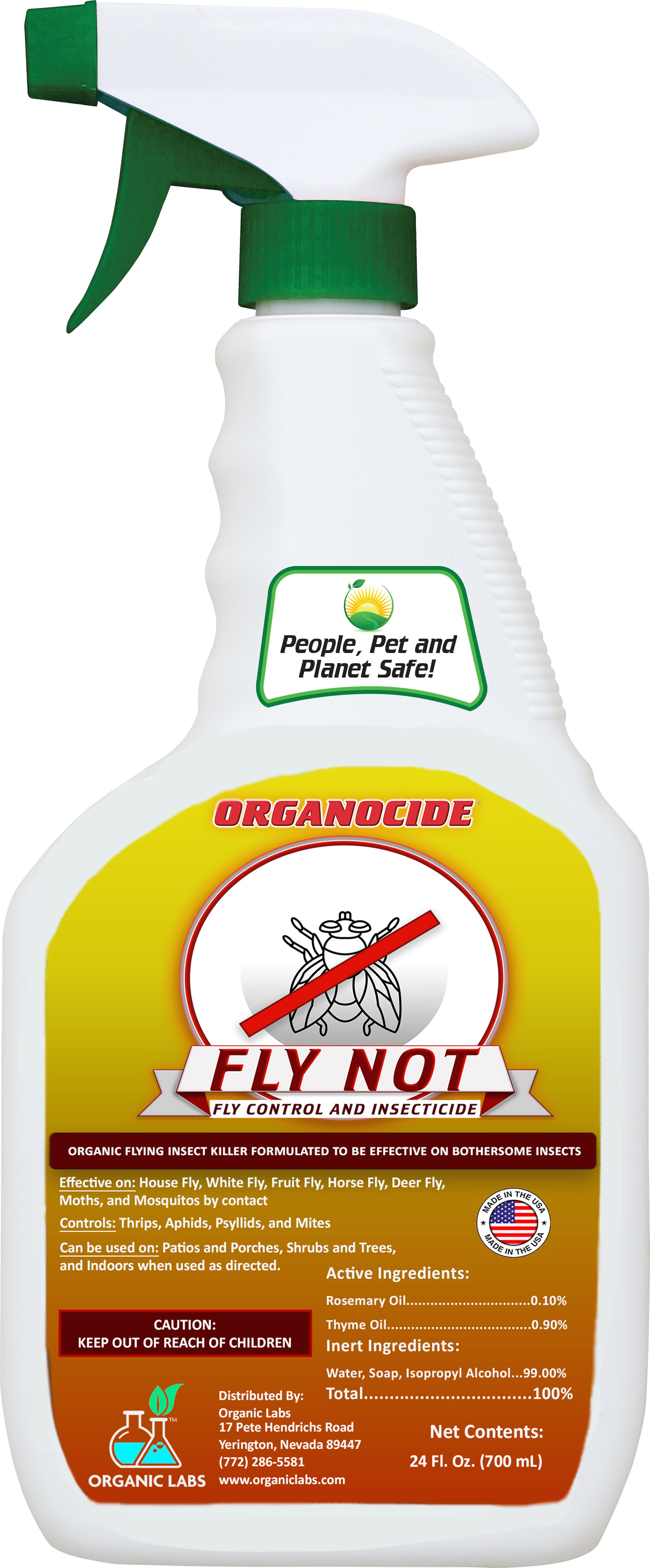Organocide Fly Not Fly Control & Insecticide - 850045873394 | Max Warehouse