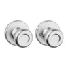 Kwikset Tylo Satin Chrome Passage Lockset 1-3/4 in.