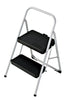 Cosco 28.15 in. H x 17.323 in. W 200 lb. capacity 2 step Steel Folding Two Step Stool