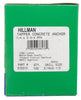 Hillman 1/4 in. D X 3-3/4 in. L Steel Flat Head Concrete Screw Anchor 100 pk