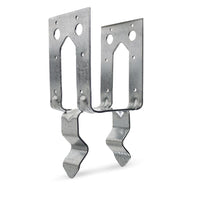 Simpson Strong-Tie ZMax 3.25 in. H x 3.56 in. W 12 Ga. Galvanized Steel Post Base (Pack of 1) - Open Box