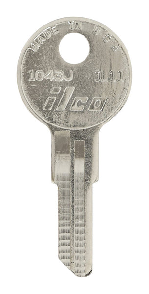 Llave tradicional Hillman para casa u oficina, llave universal en blanco individual (paquete de 10).