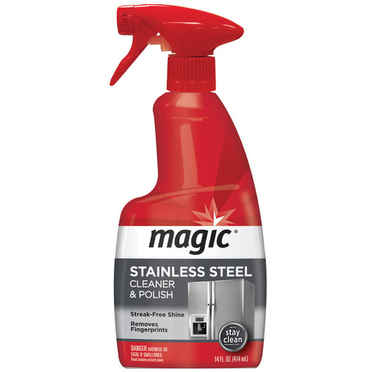 Magic Citrus Scent Stainless Steel Cleaner 14 oz. Liquid (Pack of 6)