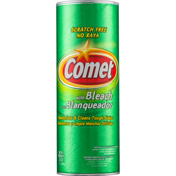 Limpiador multiusos en polvo Comet con aroma regular, 21 oz (paquete de 12)