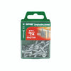 SPAX No. 8 x 3/4 in. L Phillips/Square Flat Head Zinc-Plated Steel Multi-Purpose Screw 35 each