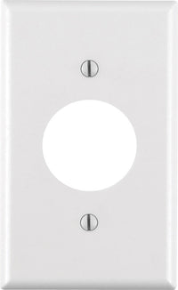Leviton White 1 gang Plastic Outlet Wall Plate 1 pk - Deal of The Week