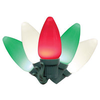 Celebrations Classic LED C9 Multicolored 25 ct String Christmas Lights 16 ft.