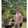 Weber Griddle for Q100 and Q1000 Series Grills Cast Iron Porcelain Coated 12.6 in x 8.6 in 