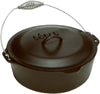 Lodge Logic Cast Iron Dutch Oven 12 in. 7 Black