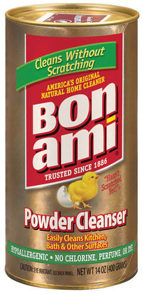 Bon Ami No Scent Cleaner 14 oz Powder (Case Of 12) - Open Box