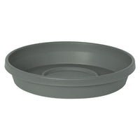 Bloem Terra 1 in. H X 5.5 in. W X 4.75 in. D Plastic Traditional Plant Saucer Basil
