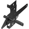 National Hardware 6.77 in. H X 6.75 in. W X 5 in. L Matte Steel Post Gate Latch (Pack of 5)