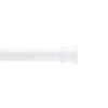 Kenney Shower Curtain Rod 63 in. L White