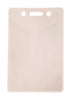 Hillman Plastic Clear ID Holder Badge Sleeve (Pack of 5).