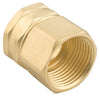 Gilmour 3/4 in. Brass Threaded Double Female Swivel Hose Connector