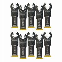 Imperial Blades One Fit 4-1/8 in. L Titanium-Coated Bi-Metal Oscillating Saw Blade 10 pk