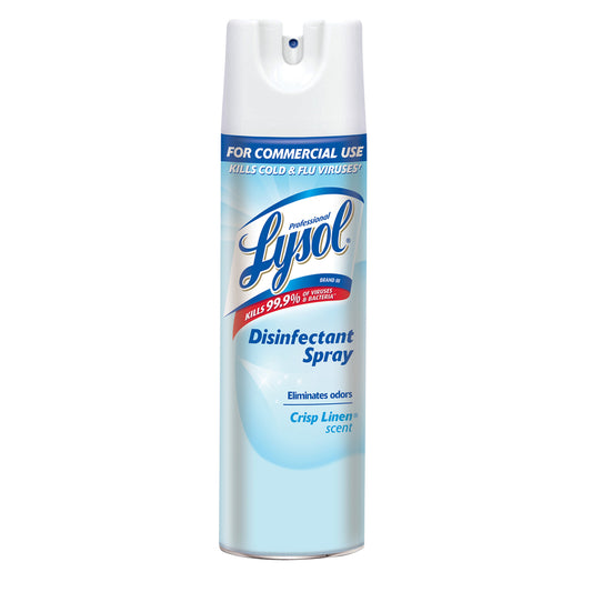 Lysol Crisp Linen Scent Disinfectant 19 oz. (Pack of 12)