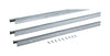 M-D Silver Aluminum Weatherstrip Kit For Door Jambs 3 and 7 in. L X 1/4 in.