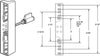 Prime-Line Painted Diecast Indoor and Outdoor Pull and Keyed Locking Unit