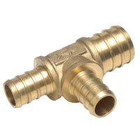 SharkBite 3/4 in. PEX X 1/2 in. D PEX Brass Reducing Tee - Deal of The Week