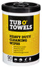 Tub O' Towels Heavy Duty Fiber Weave Cleaning Wipes 12 in. W X 10 in. L 90 pk